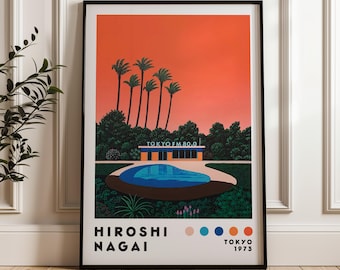 永井博 アートプリント、日本のシティポップ、ヴェイパーウェイヴ