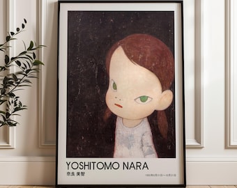 Yoshitomo NARA, Original Exhibition Poster - Modern Art - Girl