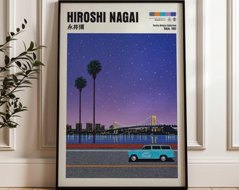 永井博【限定100部】パルコプリントセンター アートポスター (新品・未使用) 永井博【限定100部】パルコプリントセンター アートポスター (新品・未