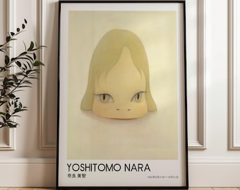 Yoshitomo NARA, Original Exhibition Poster - Modern Art - Girl