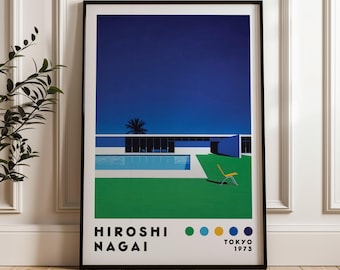 永井博アートプリント、日本のシティポップ、デジタルダウンロード