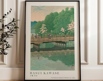 Hasui Kawase Japanese Woodblock Print, Landscape Art (Matte Print)