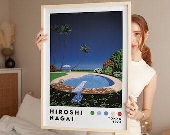 永井博 アートプリント、日本のシティポップ、ヴェイパーウェイヴ