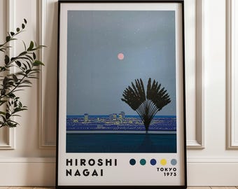 永井博アートプリント、ヴェイパーウェイヴプリント、ミニマリスト 永井博アートプリント、ヴェイパーウェイヴプリント、ミニマリスト