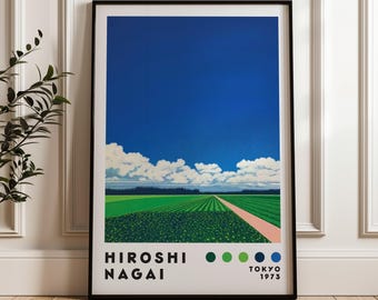 永井博アートプリント、室内装飾、日本のシティポップ、ヴェイパー