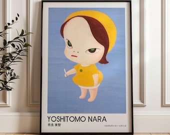 奈良美智 No Bunny キャンバス ウォールアート | 奈良美智奈良美智