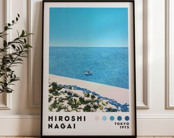 永井博アートプリント、室内装飾、日本のシティポップ、ヴェイパー