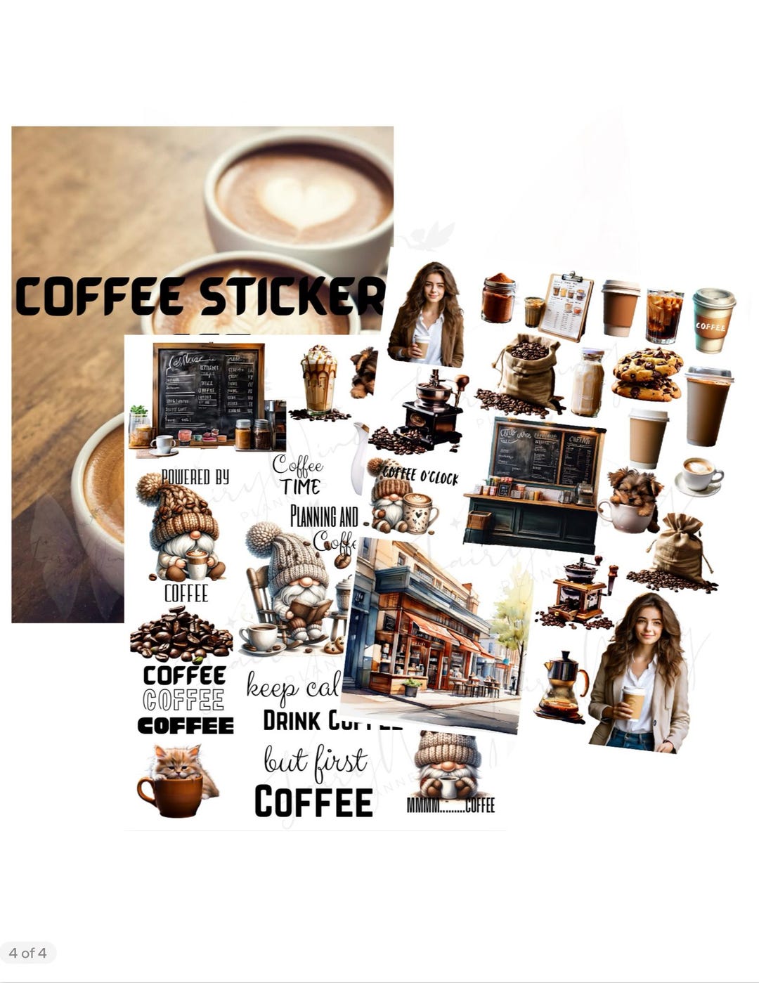 Coffeescript Stickers Coffee Sticker Set - Etsy