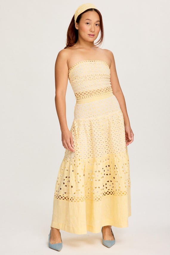 chinese dress ladies WUESTE Isabelle Linen Dress