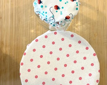 Couvercles de bols réutilisables, couvercles de levain pour levain, couvercles de pots Mason