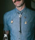 Pin Back Bolo Tie