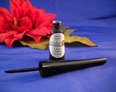 Natural and Organic Mineral Liquid Eyeliner in INTENSE BLACK Unscented Organic ingredients Easy to apply with felt tip applicator