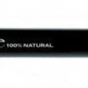 Puede incluir: Un l&aacute;piz de delineador de ojos negro con el nombre de la marca "erzulie" en verde azulado y el texto "100% NATURAL" en blanco. El l&aacute;piz tiene una punta marr&oacute;n claro.