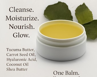 Organic Cleansing Balm | Handmade Face and Skin Moisturizer