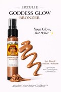 Organic Bronzer Liquid Mineral Goddess Glow™ Natural Bronzer Acne Safe Makeup Vegan Non-Comedogenic