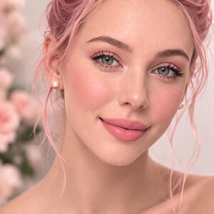 Barra de labios y colorete en crema orgánicos BALLERINA. Cosméticos no comedogénicos, libres de crueldad animal y aptos para pieles con acné. imagen 3