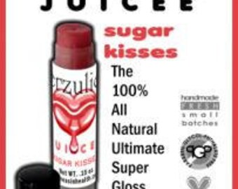 Three JUICEE LIP GLOSSES   Organic High Shine Lip Gloss | Cruelty free makeup | Non toxic lip gloss