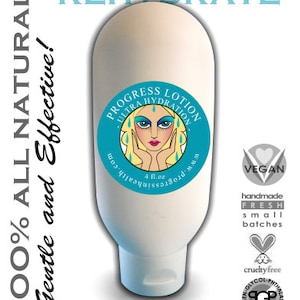 Organic Lotion Ultra-Hydration Mineral Moisturizer with Argan oil and Organic carrot seed oil  Vegan Lotion for face and body