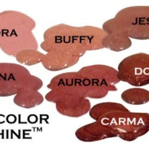 AURORA Organic Lipstick Rx Color & Shine ™ Gluten Free Non Toxic Moisturizing Lipstick Cruelty Free Makeup image 2