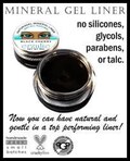 Natural and Organic Mineral Gel Eyeliner In INTENSE BLACK Unscented  Non-Toxic Makeup  #organicmakeup