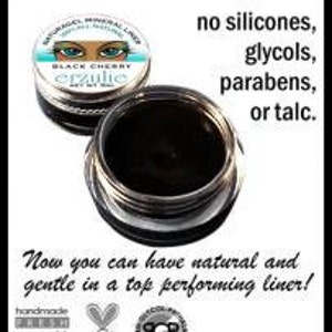 Natural and Organic Mineral Gel Eyeliner In INTENSE BLACK Unscented  Non-Toxic Makeup  #organicmakeup