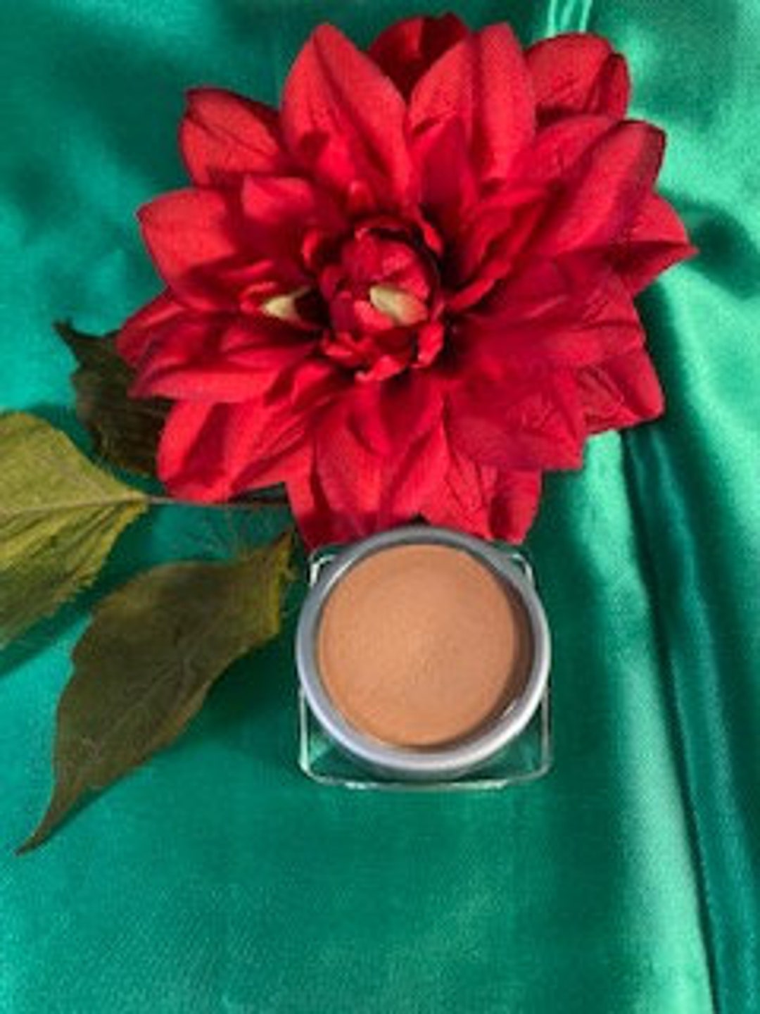 Organic Cream Foundation MEDIUM Cruelty Free Acne Safe Makeup Color