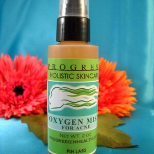 Natural Clarifying Oxygen  Facial Green Tea Mist  with Tea Tree and Neem  Vegan All Natural  Skin Care