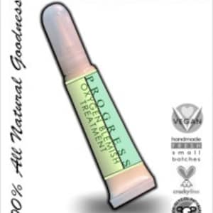 Organic Skin Care Oxygen Clarifying Blemish Treatment Handy Squeeze Tube with radish root extract organic skin care