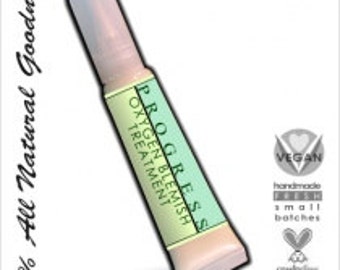 Organic Skin Care Clarifying Drying Spot Cream Vegan Easy squeeze tube | organic skin care  radish root extract