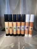 Organic Liquid Foundation | All Natural Makeup | Cruelty Free | Non Toxic Foundation| Hyaluronic acid | Nine Shades | Handmade Foundation