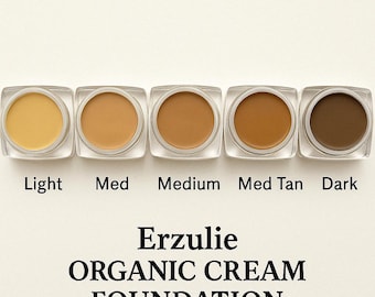 Organic Mineral Cream Foundation | Color Adjusting, Matte Finish
