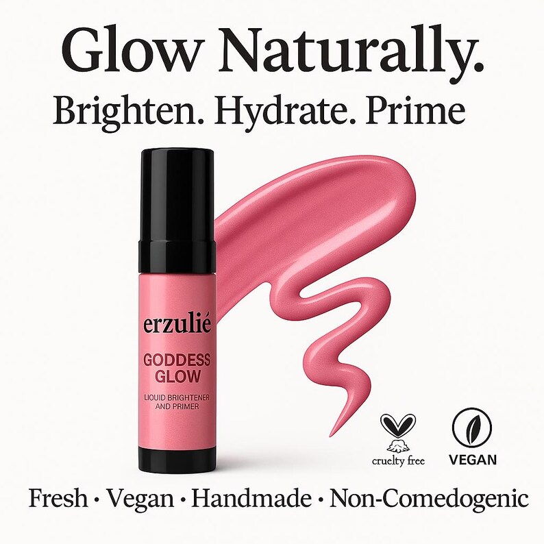 Erzulie Goddess Glow Primer | Vegan Liquid Skin Brightener image 1