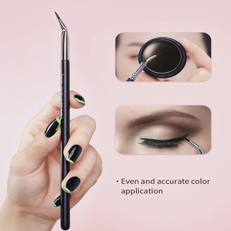 Dark Brown Organic Gel Eyeliner, Natural Mineral Formula image 4
