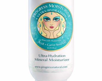 Ultra Hydration Overnight Face Cream • Vitamins + Hyaluronic acid • Hydrating, Restorative, Soothing, Carrot Seed Oil • Zinc Oxide