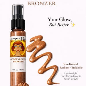 Vegan Liquid Bronzer | Erzulie Goddess Glow, Acne Safe