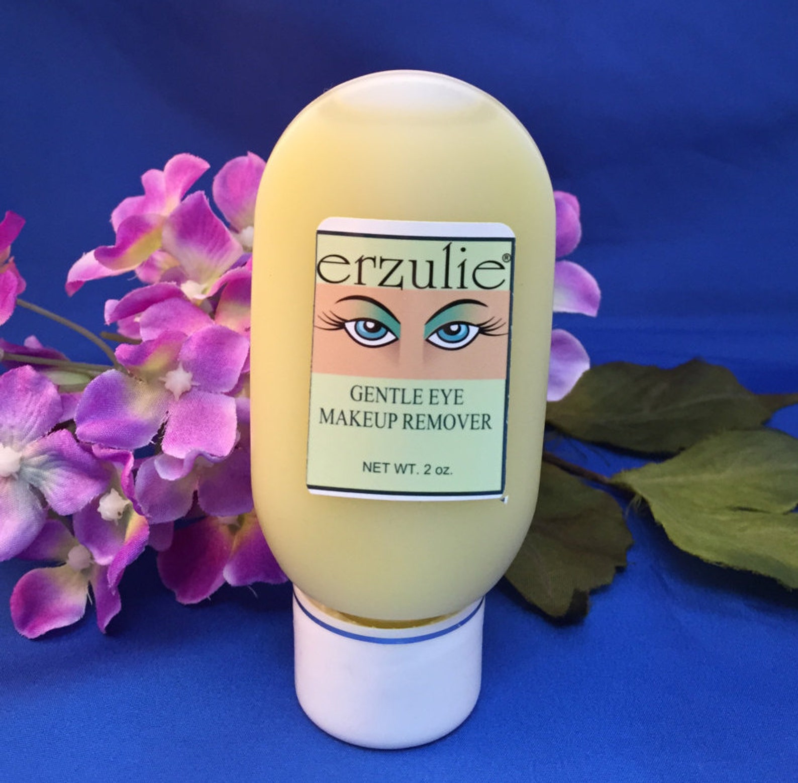 Extra Gentle Organic Eye Makeup Remover Gel Unscented Vegan Etsy