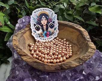 250ct Copper-Coated Steel Balls for Orgonite, Jewelry, and Energy Work | High-Quality Copper Balls for Crafting & Healing
