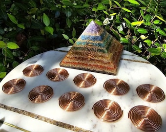 16ga Copper Coils for Orgonite, Energy Healing, Protection, Spiritual Tools, and Jewelry Making | Metaphysical & Craft Supplies