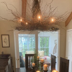 Custom Design Branch and twig Chandelier