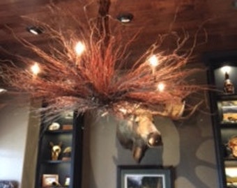 Custom Design Branch and twig Chandelier
