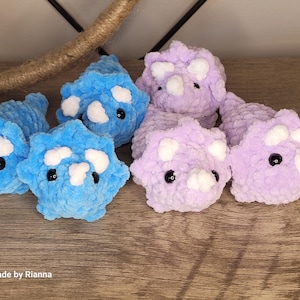 Sarah der Mini Triceratops Nr Schnittmuster