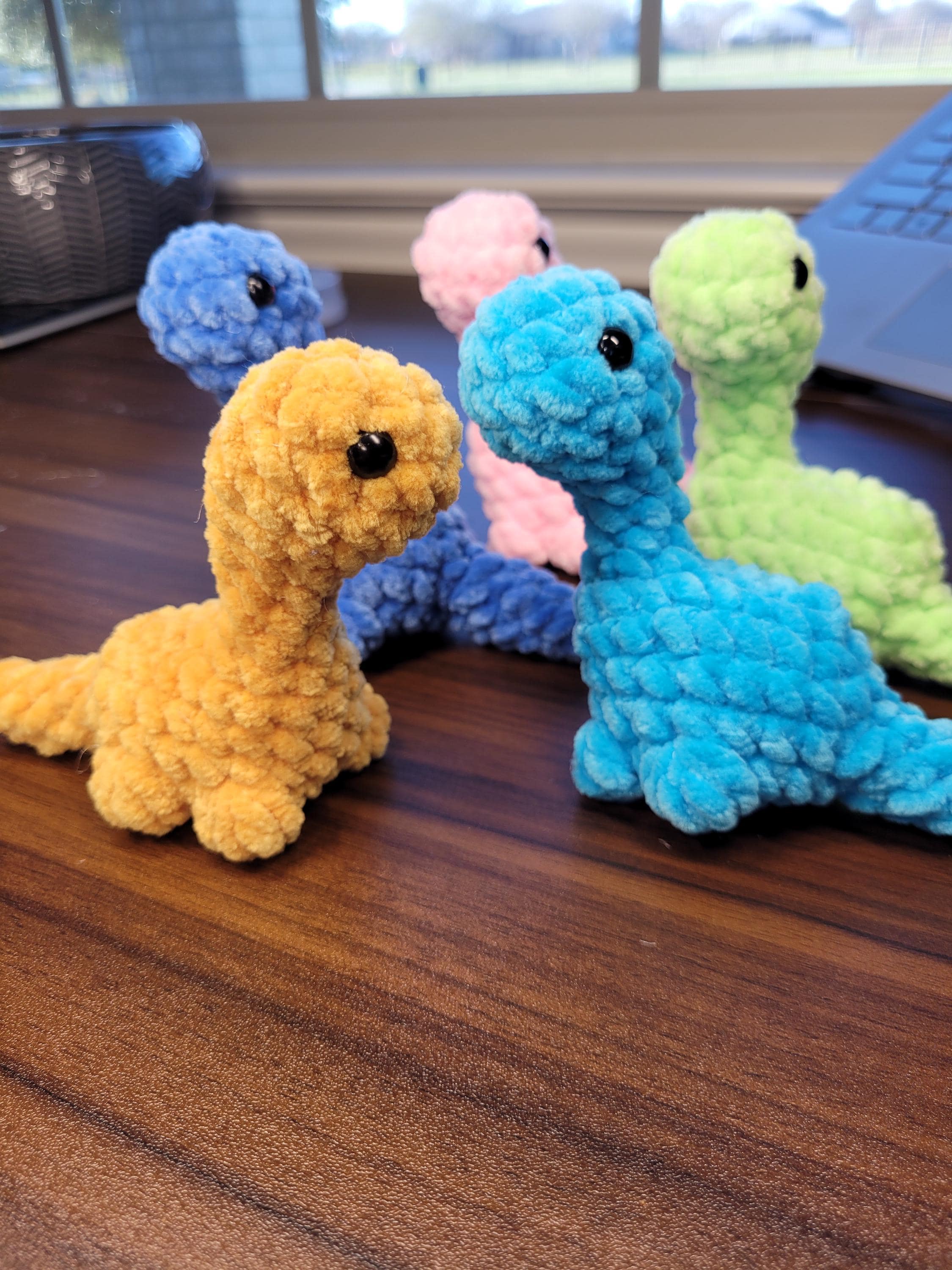 Brook the Brontosaurus No Sew Crochet Pattern - Etsy