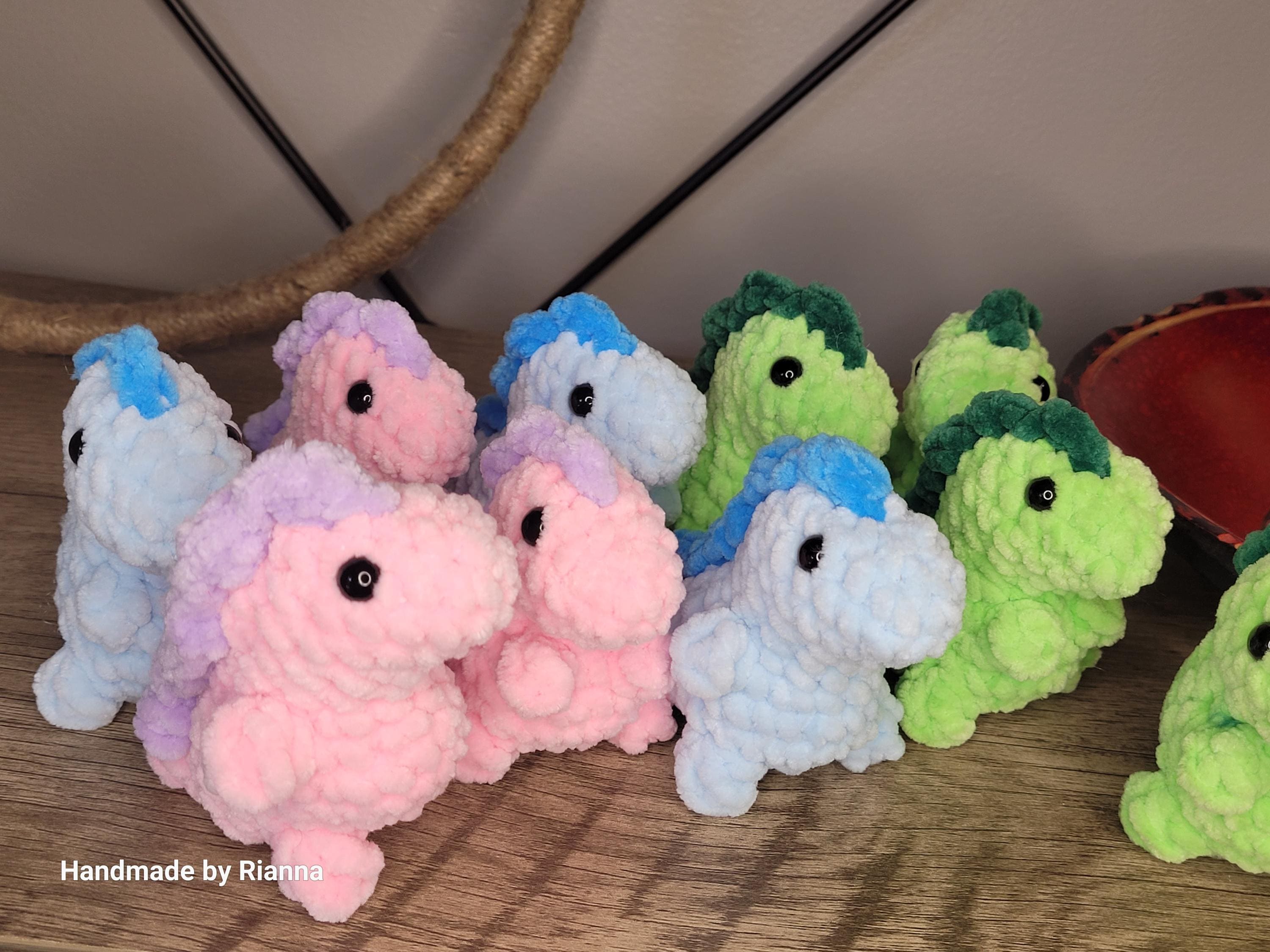 No Sew Tony the T Rex Crochet Pattern