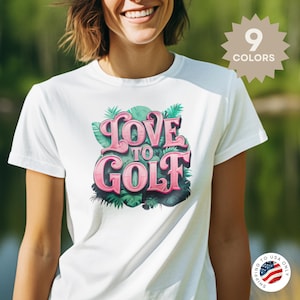 T-Shirt &quot;Love to Golf&quot; // This t-shirt is the ultimate must-have for any cool golfer // @LaBombaGolf
