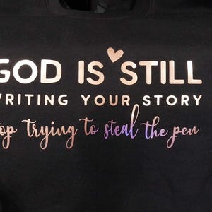 God schrijft nog steeds je verhaal-SVG-PNG