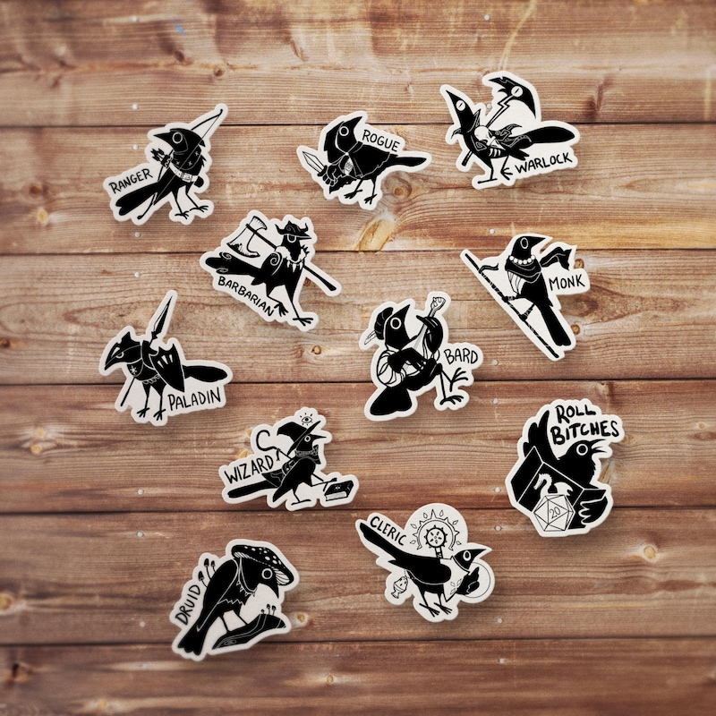 Raven Accessories Dnd - Etsy