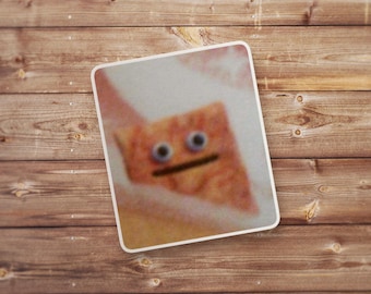Cinnamon Toast Meme Sticker, Funny Sticker, Funny Meme Decal For Water Bottles, Cars, Laptops, Tumblers, Hydroflask, Silly Stickers