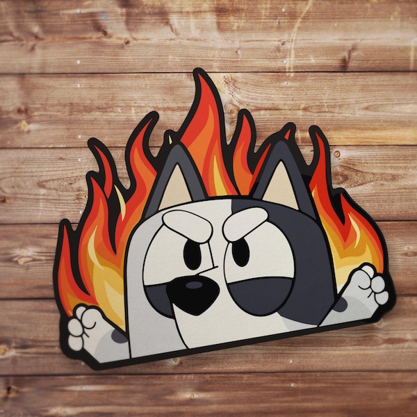 Chaos Muffin Meme Sticker, Funny Sticker, Funny Meme Decal For Water Bottles, Cars, Laptops, Tumblers, Hydroflask, Silly Stickers