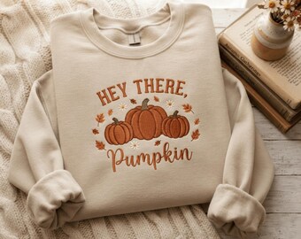 Fall Embroidered Sweatshirt - Fall - Fall Shirt