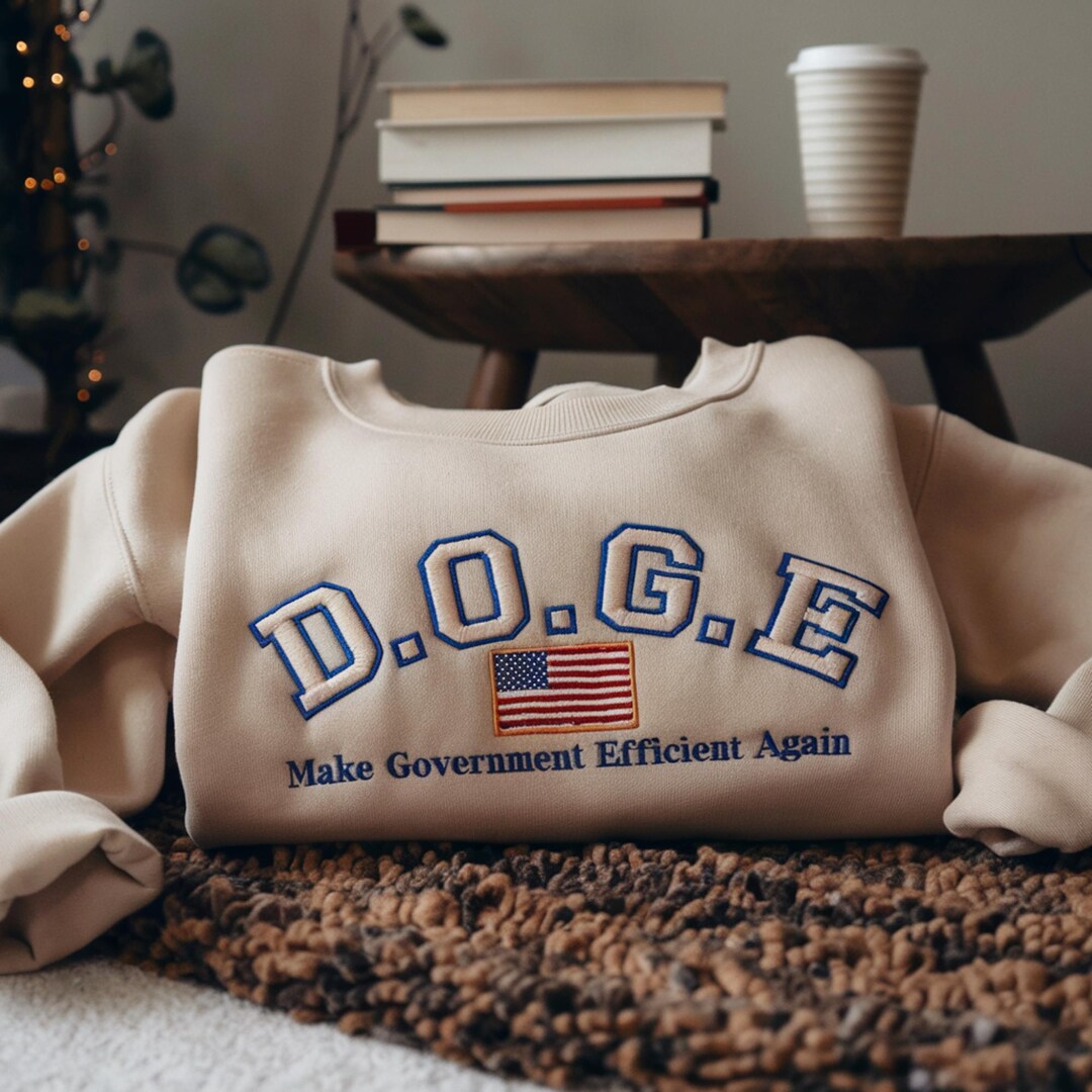 Doge D.O.G.E. Department Of Government Efficiency Auto Magnet - Wappen Aufkleber 10,2x15,2 Cm